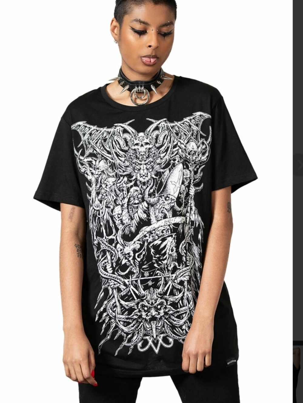 Killstar Unisex Insanity Printed Tee